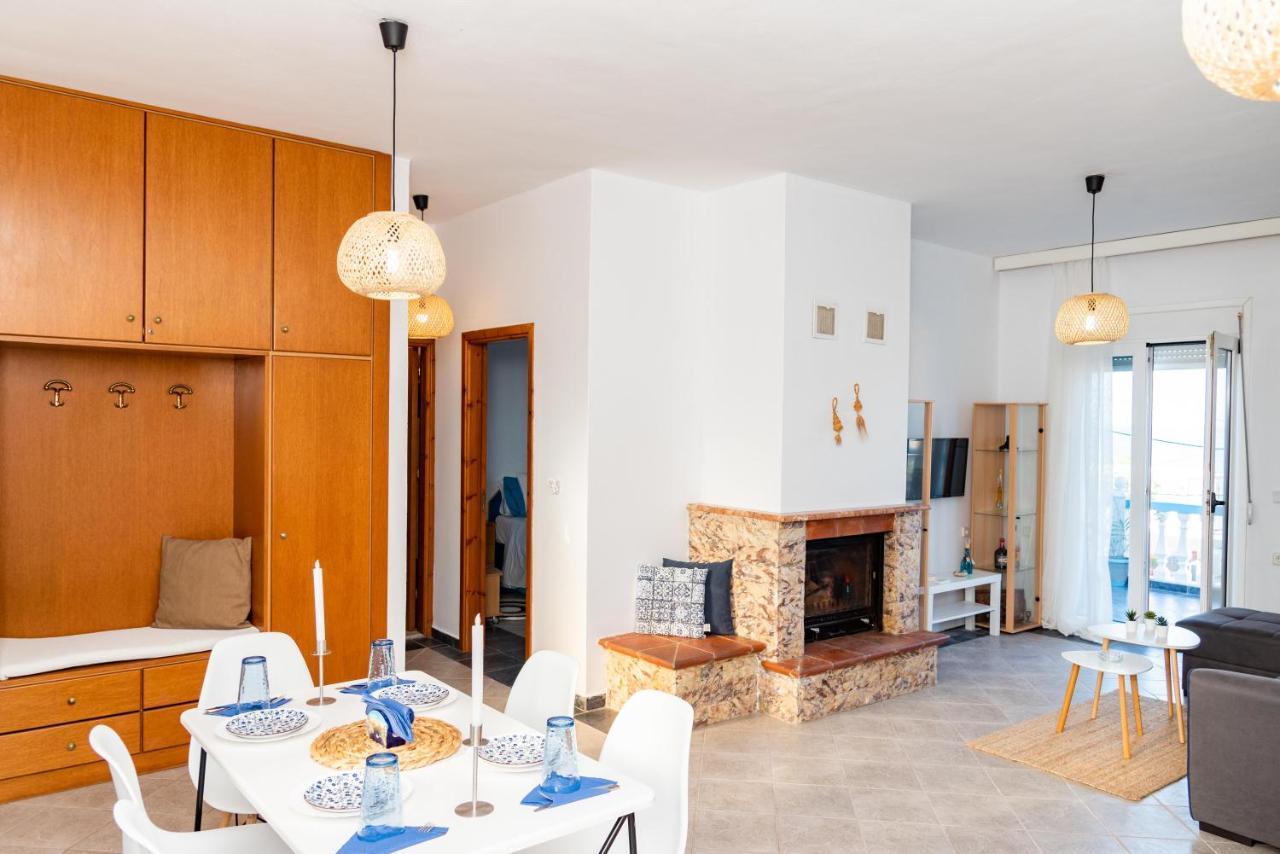 Апартаменты Dimitras Luxus House Архангелос Экстерьер фото